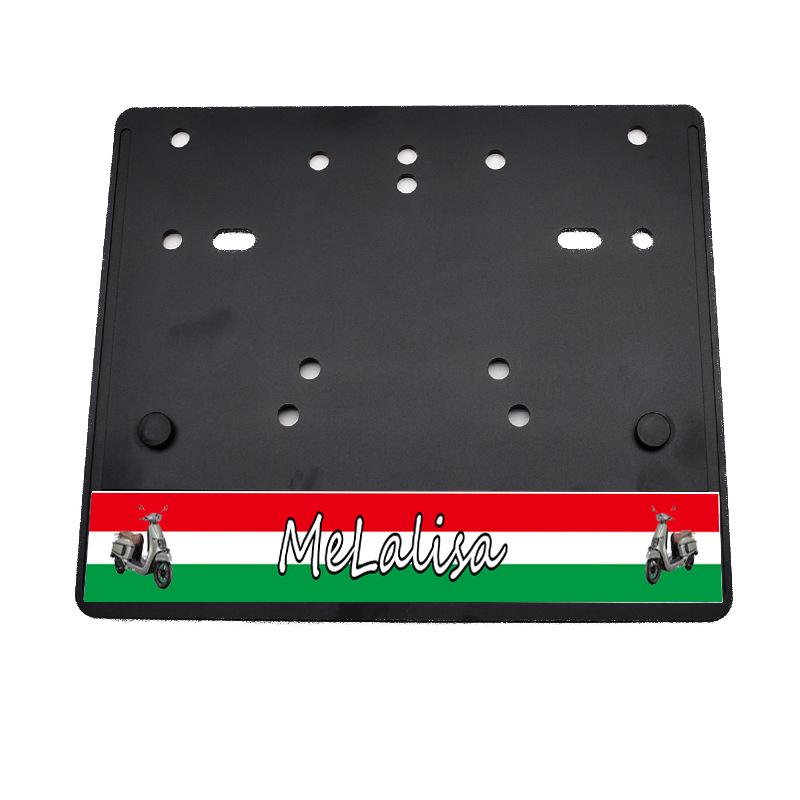 Southern Mona Lisa License Plate Holder - Melalisa150 Aluminum Alloy Frame