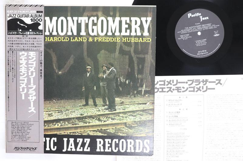 

LP Record MONTGOMERY BROTHERS WES MONTGOMERY Montgomery Brothers GXF3174 PACIFIC JAZZ 1979 Japan Obi Jazz Used