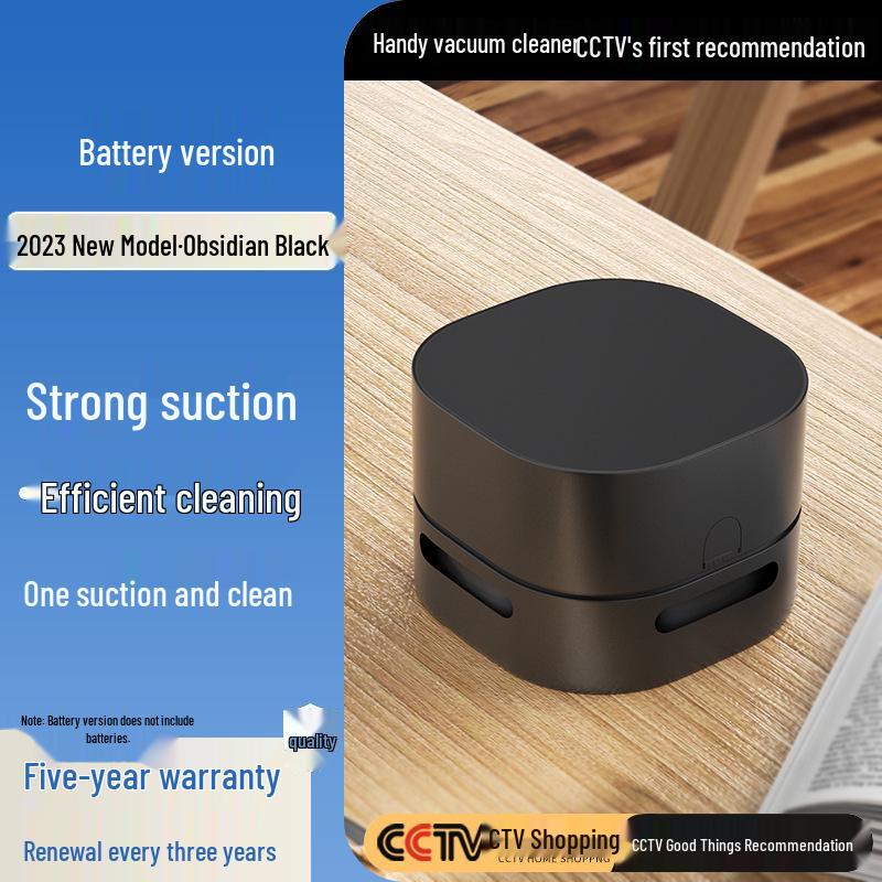 Rechargeable Desktop Vacuum Cleaner for Pencil Shavings - Large Suction, Mini Eraser for Students