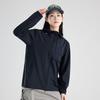 Couple Sunscreen Clothing Outdoor Sports Sunscreen Clothing Women's Summer Thin Hooded Zipper Jacket Fashion Versatile Top