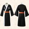 One Piece Movie Version Trafalgar Law Japanese Yukata Kimono Set Cosplay Costume Set Halloween