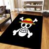 One Piece Straw Hat Pirates Carpet Rug For Living Room Bedroom Home Sofa Decoration,kids Play Nonslip Floor Mat