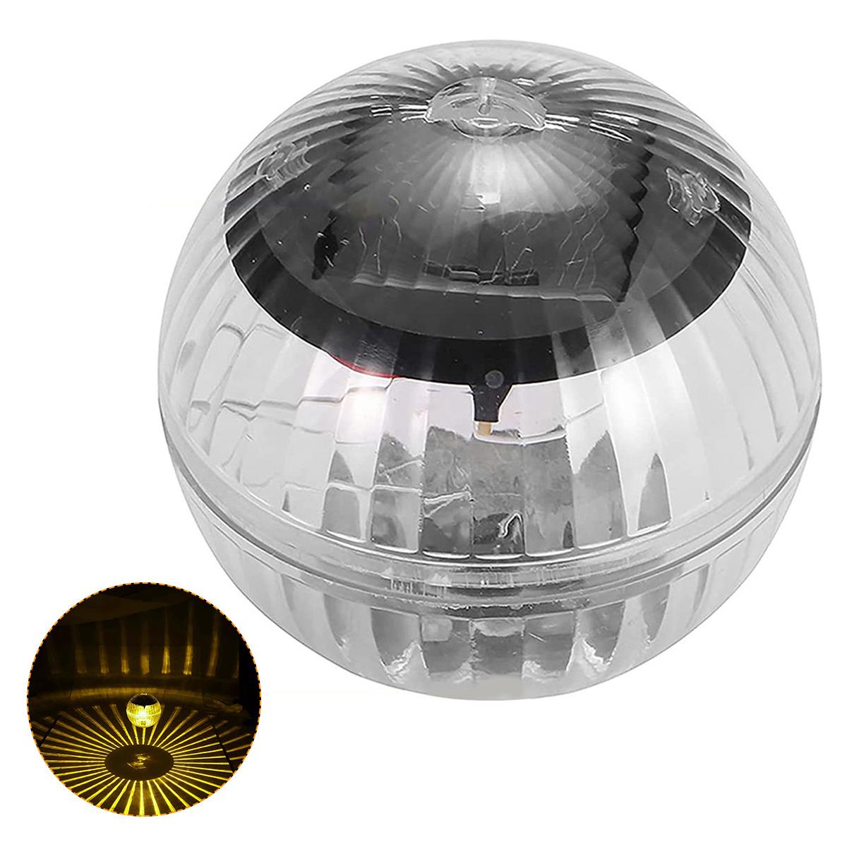 

Solar Floating Pool Lights, RGB Color Changing Waterproof Solar Pool Lights Hangable Floating Ball Lights Garden Party Decor