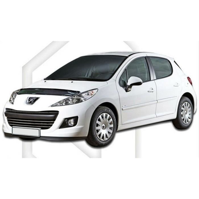 SCOUTT BRA CAPOT DEFLECTEUR PROTECTION pour PEUGEOT 207 2009-2012