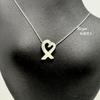 Used [New Polished] Tiffany & Co. Tiffany Silver 925 Paloma Picasso Loving Heart Necklace