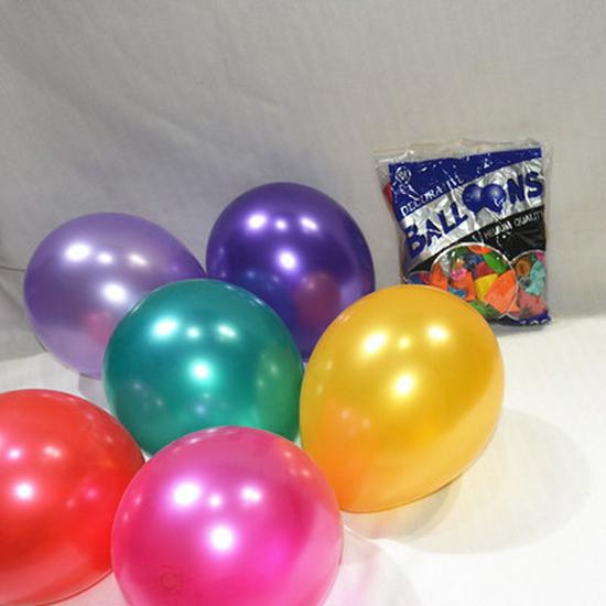 10-Inch Thai BK Pearl Round Balloons for Weddings & Birthdays
