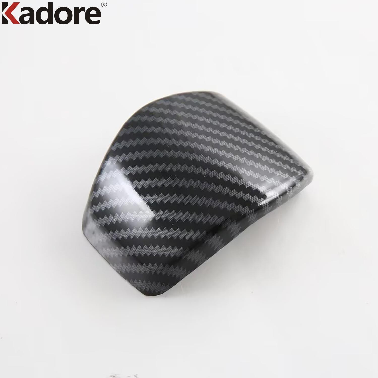 For Toyota Land Cruiser Prado LC250 2024 2025 2026 Carbon Fiber Car Gear Shift Knob Head Frame Cover Trim Interior Accessories Carbon Fiber Color