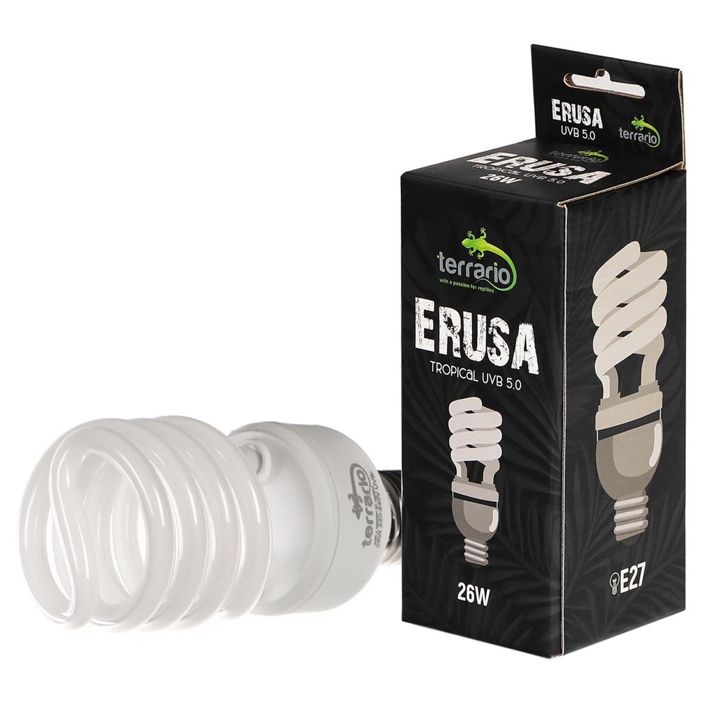 Uvb 5.0 Bulb for Tropical Terrarium Reptiles Amphibians 26W Spiral