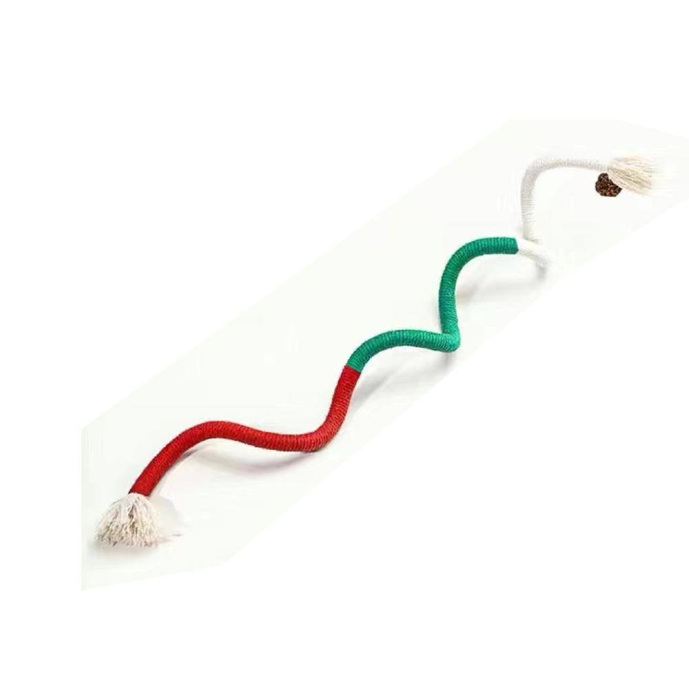 Relieve Boredom Cat Teaser Rope Cotton Rope Cat Interactive Teasing Toys Cat Teeth Grinding Rope