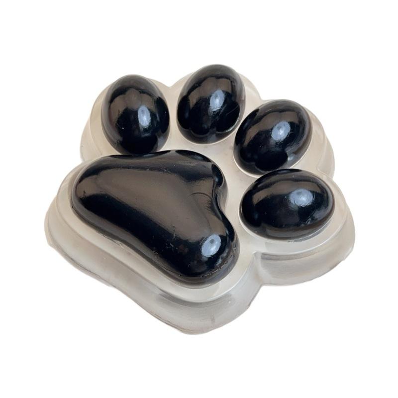 Cute Transparent Large Cat Paw Squishy Toy Cat Paw Squeeze Toys Stress Relief Toys