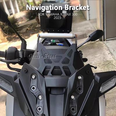 For Yamaha X-MAX XMAX 300 X-MAX300 XMAX300 2025 2025 2025 GPS Navigation Stand Holder 12MM 22MM Navigation Bracket Support Plate