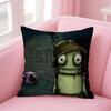 Horrible Games RREPOS Cushion Cover Pillowcase Short Plush Invisible Zipper Room Sofa Cushion Cover