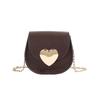 Solid Color Sweet Fresh Girls Casual Small Crossbody Bag For School Play Daily