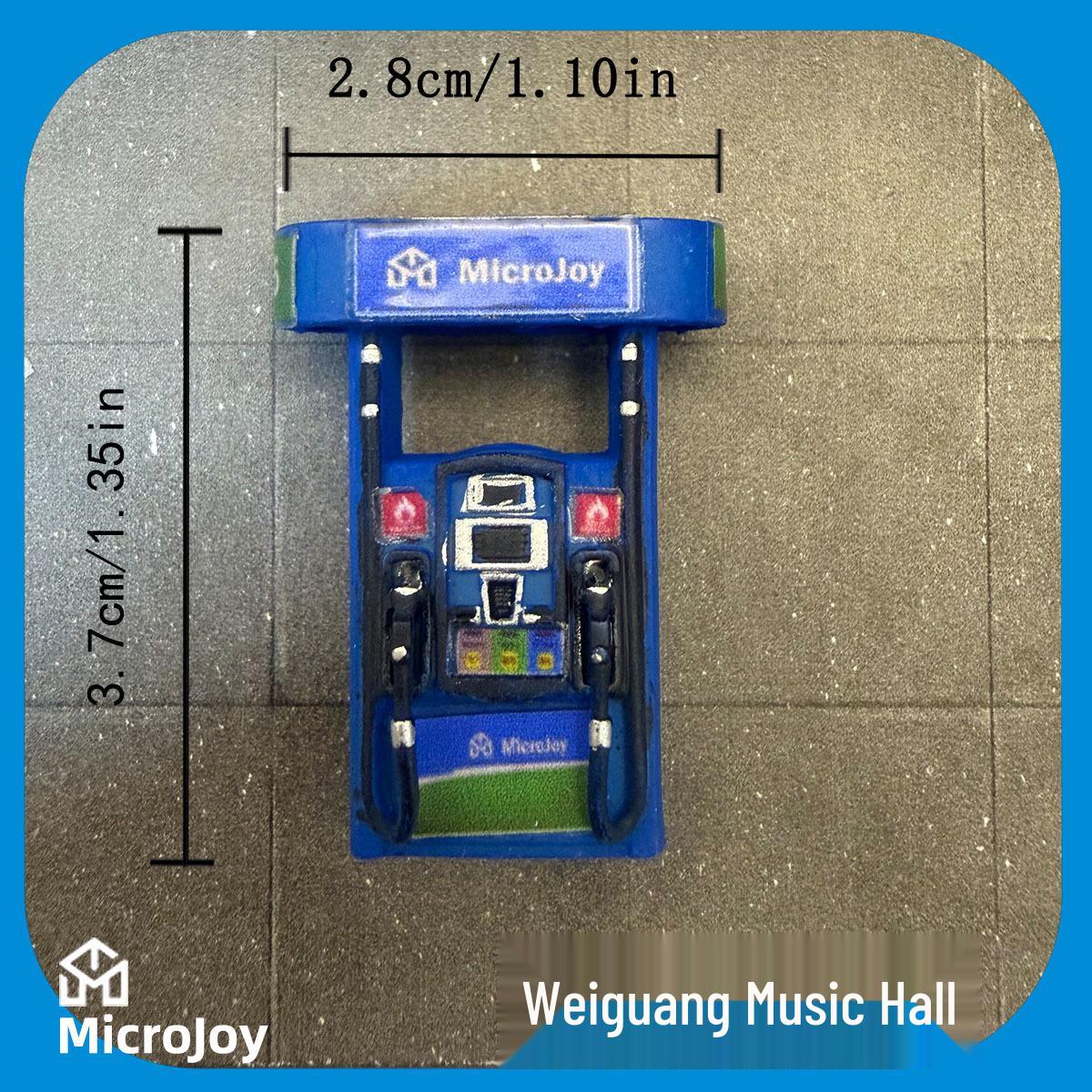 Модель Мини-Заправки 1/64 Декорация Песочницы Орнамент для Микро-Пейзажей