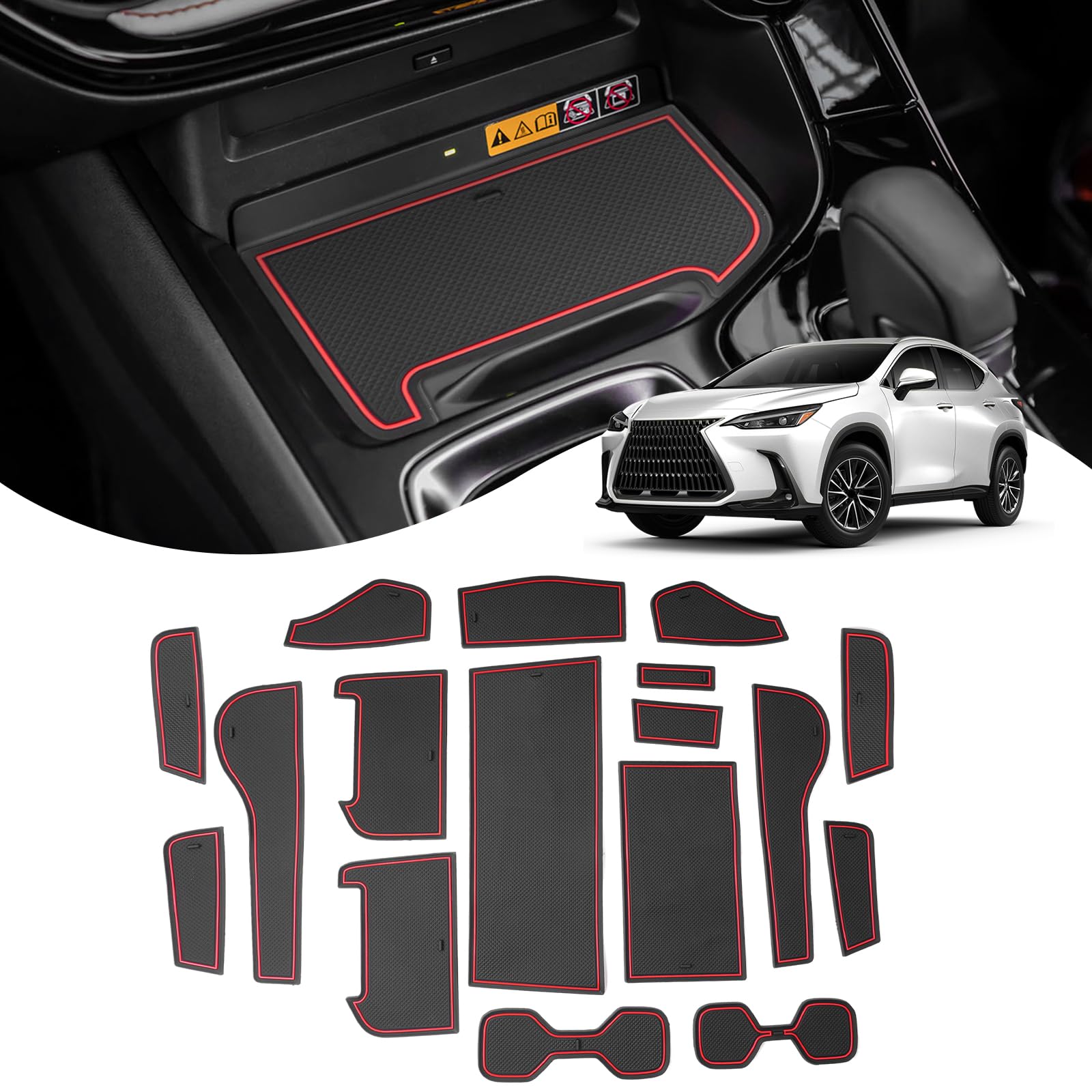 

SXCY Новый Lexus NX 20 Серии Внутренний Резиновый Коврик Детали Интерьера Лист Защитный Коврик Предотвращение Шума Кастомные Детали Предотвращение Царапин Аксессуары Легко