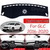 Anti-Slip Mat Dashboard Sunshade Dashmat Carpet Accessories 2016 2018 GLC300 200 220 for Mercedes Benz GLC Class Coupe X253 C253