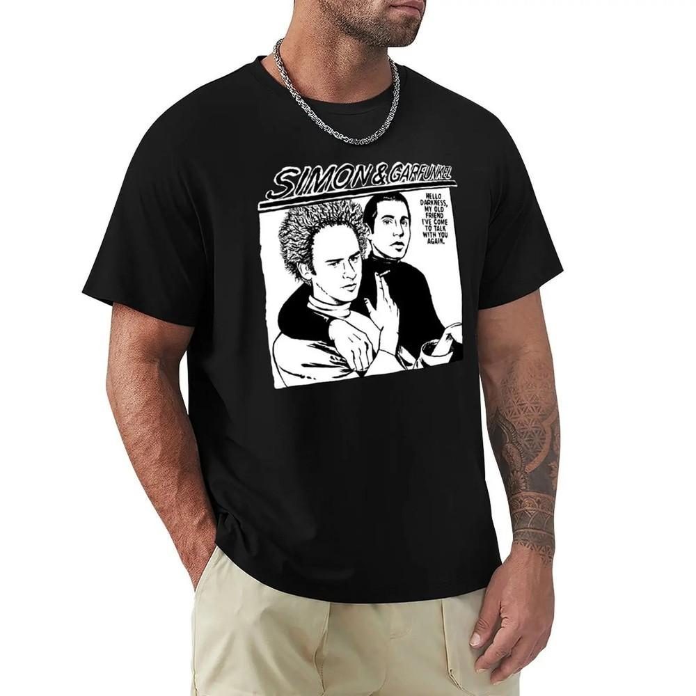 ROCK FOLK Simon amp; Garfunkel TShirt M6XL Unisex T-Shirt L