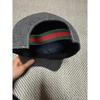 Used GUCCI wool baseball cap gray L 59