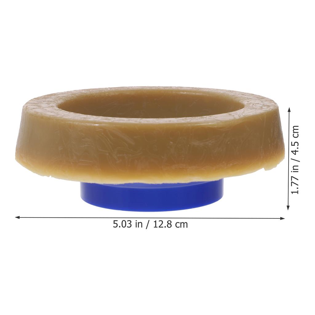 Toilet Bowl Rubber Ring Thick Leak-Proof Sealing Gasket For Bathroom Universal Fit Heavy Duty Connection Ring Toilet Bowl Gasket