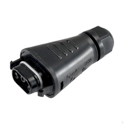 Conector de campo IP68 à prova d'água resistente à temperatura inversores solares de alta eficiência