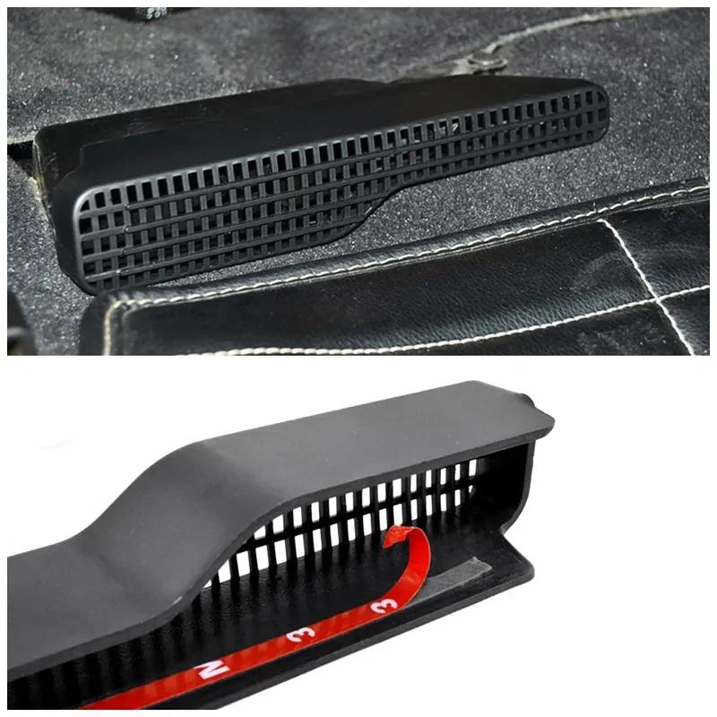 Under Seat Air Conditioner AC Duct Vent Outlet Grille Cover Case Frame Trim For Volkswagen VW Touareg 2011 2017 Anti Debris