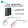Real Soft Carbon Fiber For Toyota Camry 2018 2019 2020 2021 2022 2023 2024 LHD RHD Car Passenger Instrument AC Outlet Sticker