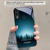 Lake Aurora Ice Surface For Samsung Galaxy A30 A31 A32 A33 A34 A35 A42 A30s A20 A25 A26 A51 A56 A54 A72 A73 A70 Glass Phone Case