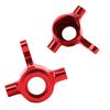 2PCS Aluminum Alloy Steering Block Fit for Traxxas Slash 4X4 1 10 Truck RC AccessoryRed