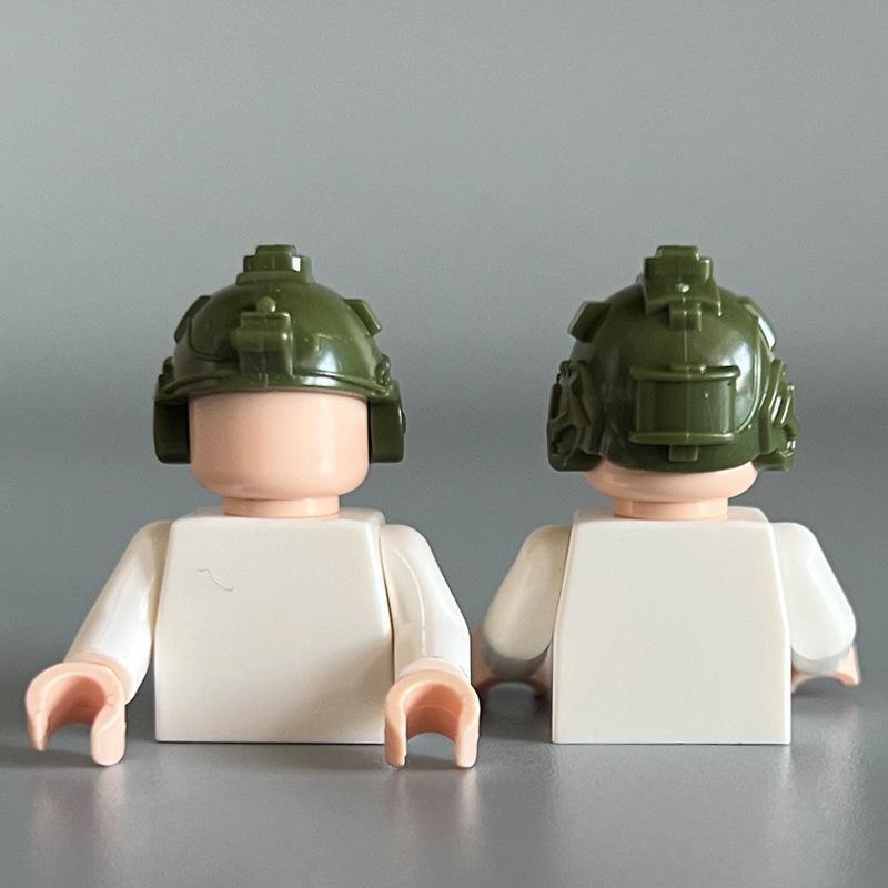 

Военный строительный блок фигурка аксессуары шлем шляпа тактический шлем B мелкие частицы собранная игрушка