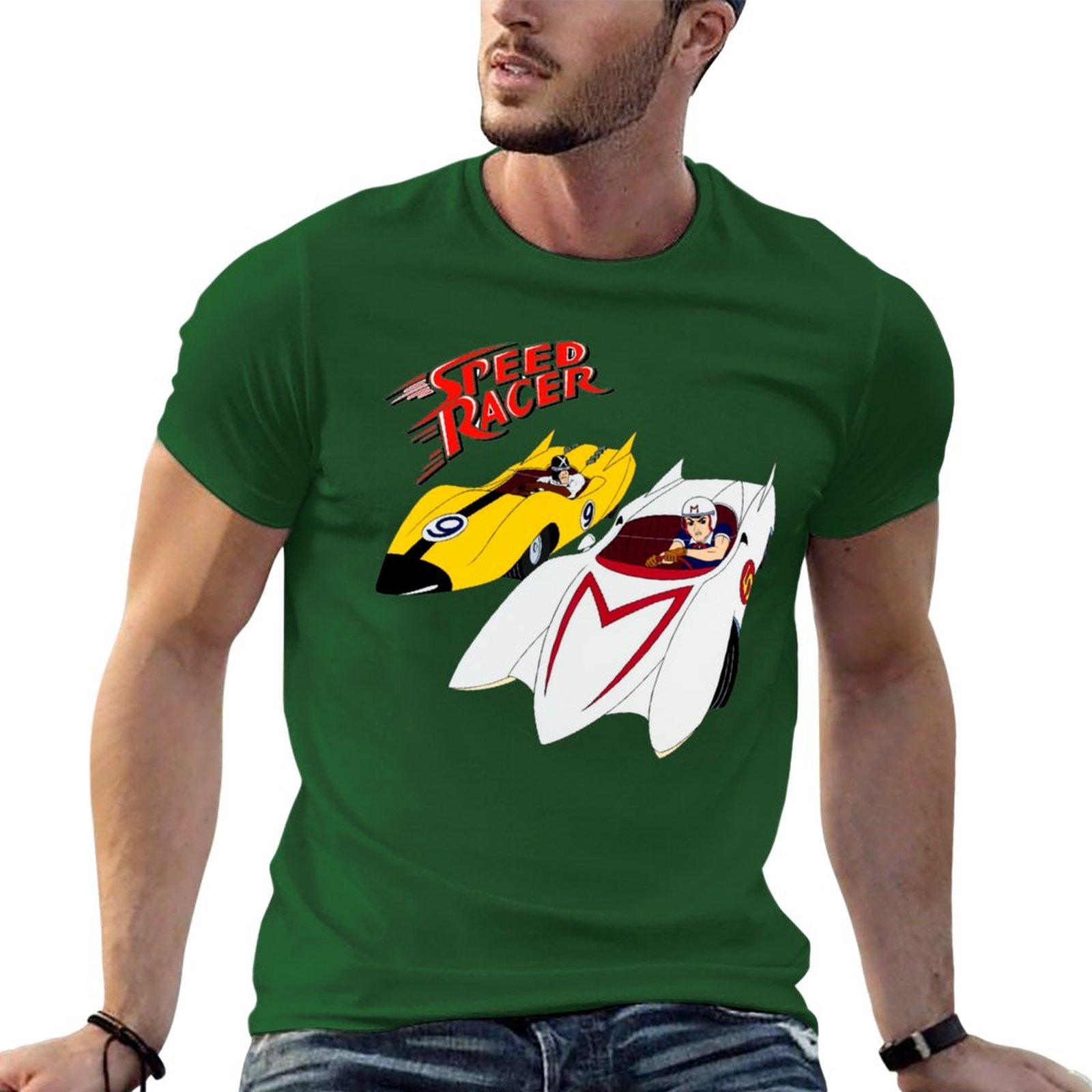 

New SPEED RACER - RACER X T-Shirt plus size tops quick drying t-shirt korean fashion tees plain white t shirts men 4XL