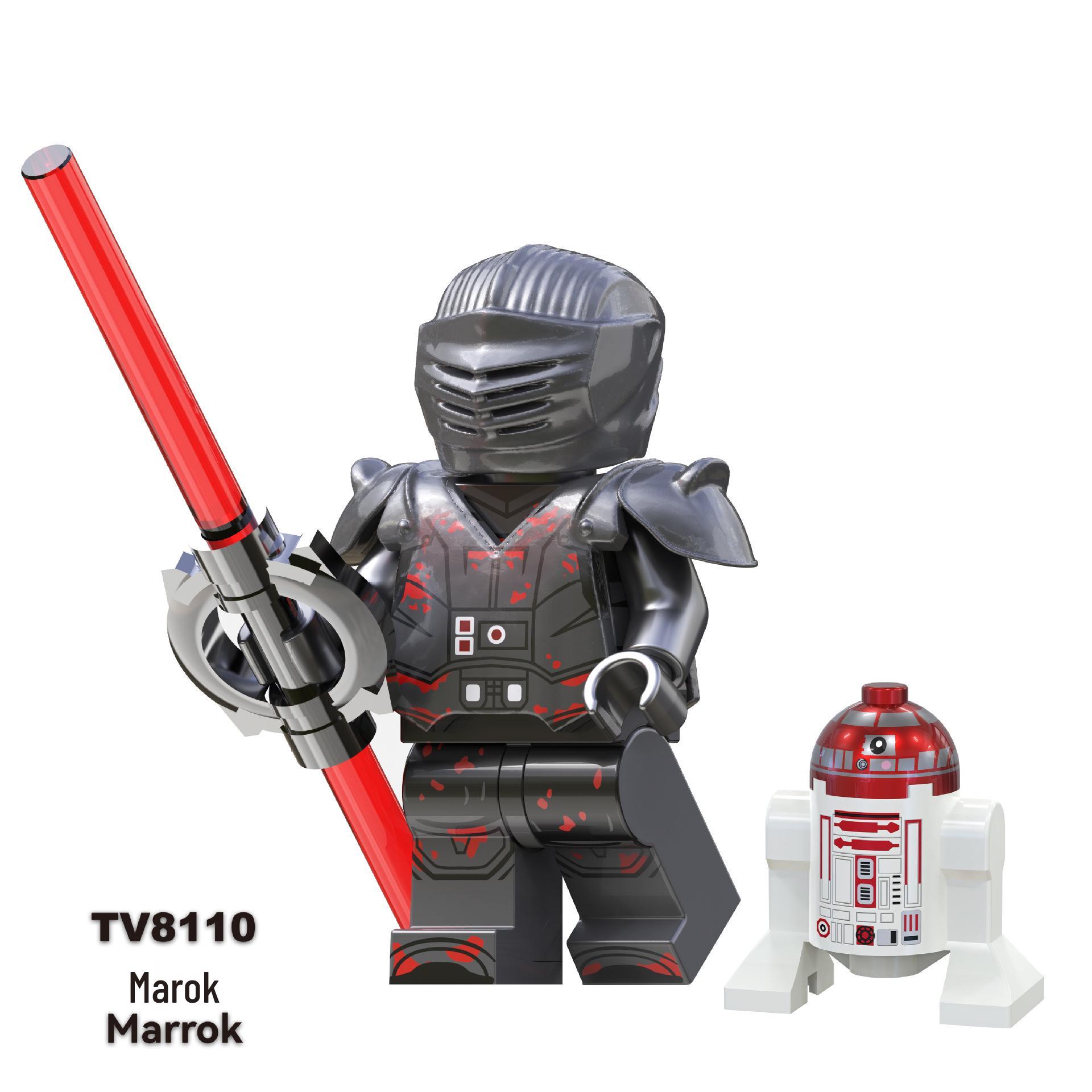 Star Wars Jedi General Minifigures Building Blocks Toy Set