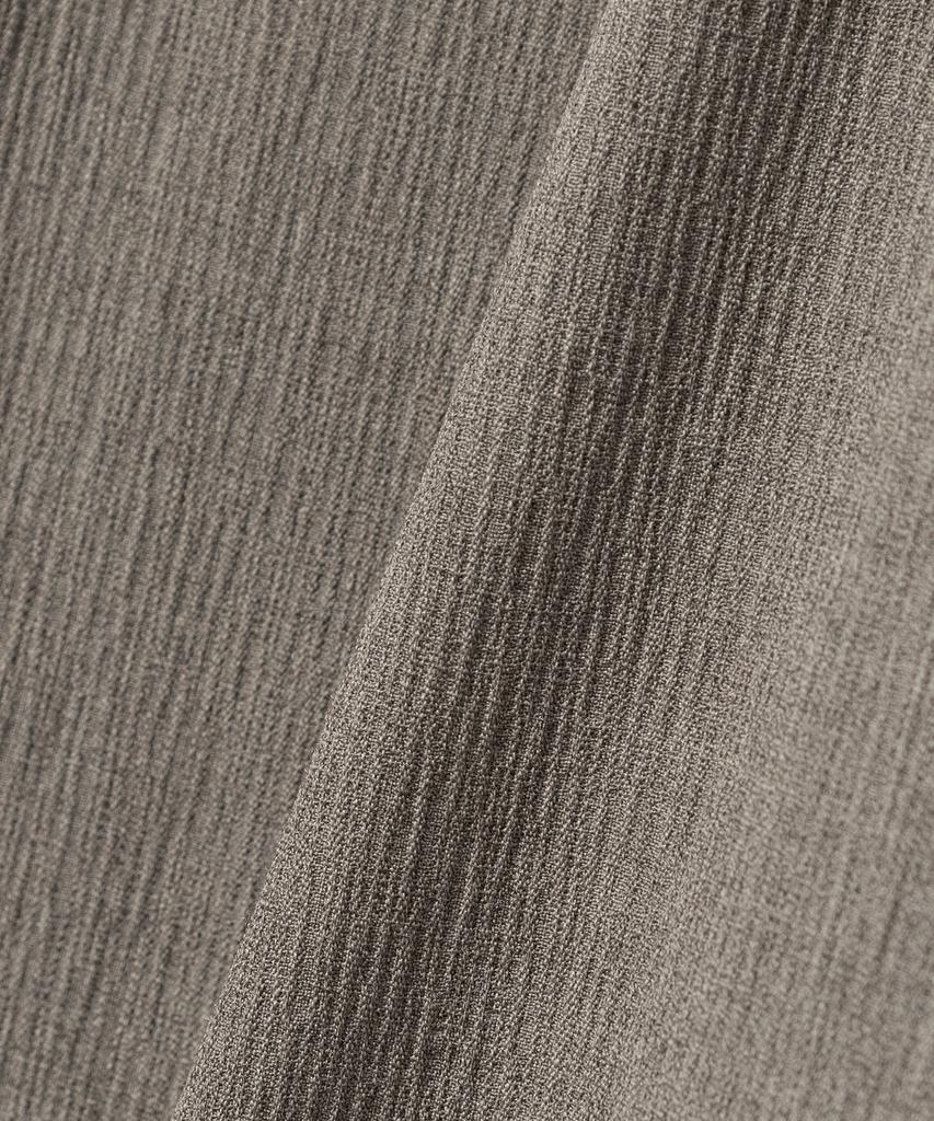 NONBLANK [Summer] Drizzly Loose Fit Elastic Waist Slacks_Taupe
