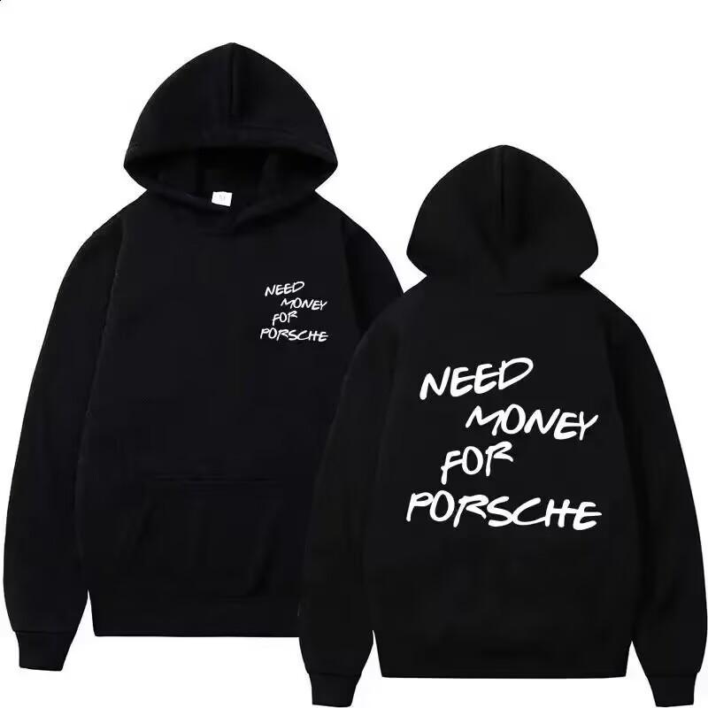 Mens Hooded Cotton Blend Sweatshirt With Printed Design Regular Fit Casual Wear