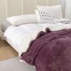 New Double-Layer Thick Lambskin Leisure Blanket for Sofa or Office Nap