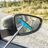 Bil Backspegel Torkare Rostfritt Stål Utdragbar Vindruta Glas Skrapa Multifunktionell