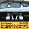 For GEELY Atlas 2024 Panel Navigation Automotive Interior Screen TPU Protective Film Cover Anti-Scratch Accessories