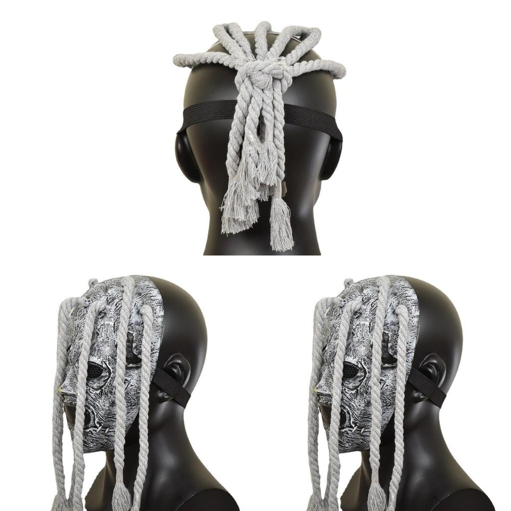 Slipknot Actieve Knoop Masker Met Latex Cosplay Voor Halloween En Feestvermaak
