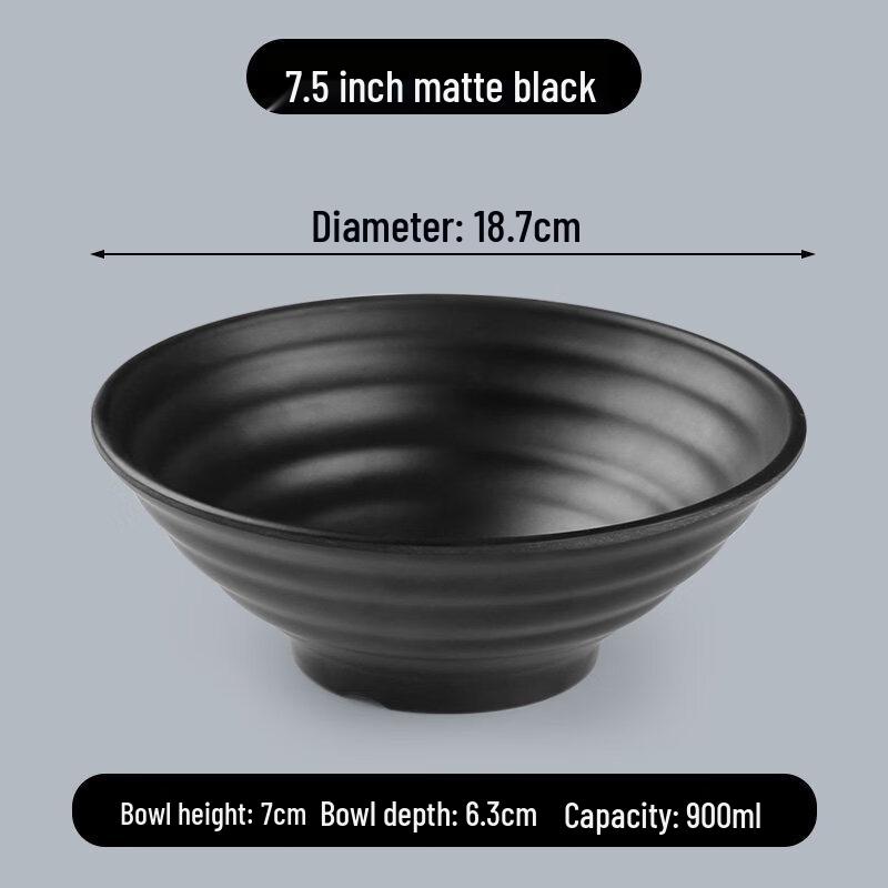 Tianyajing A5 Melamine Commercial Soup Noodle Bowl