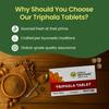 Kerala Ayurveda Triphala Churna Tablets 100 Count For Gut Health Digestive Support And Daily Bowel Balance