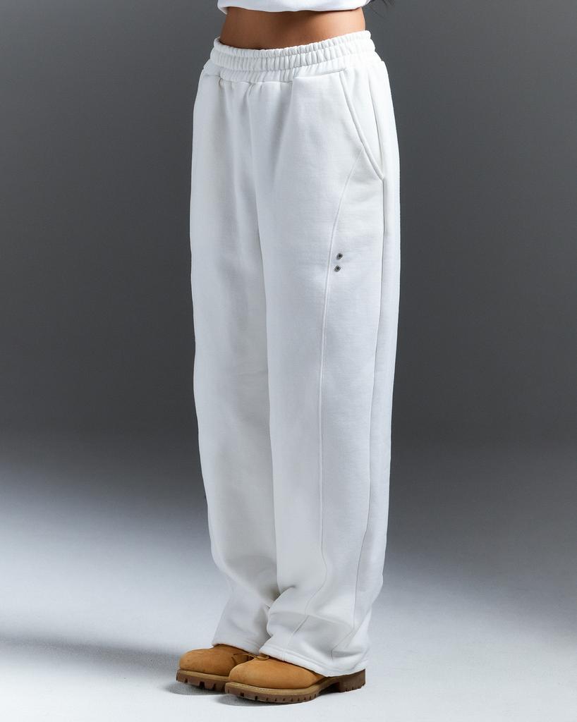 Kulsiseu Cs Winter Rivet Pants-058 (White)
