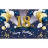 18. Geburtstag Dekorationen Jahre Alt Glitzer Ballons Party Hintergrund Geburtstag Kulisse Für Event Dekor Außen Innen
