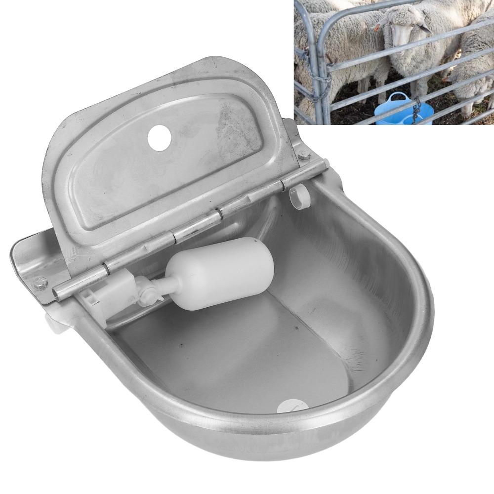 Float Ball Valve Cow Drinking Bowl Thickened Stainless Steel Water Bowl Livestock