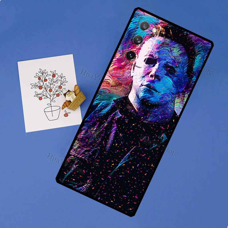 Michael Myers Halloween Case For Samsung Galaxy S23 Ultra S21 S20 FE S8 S9 S10 Note 10 Plus Note 20 S22 Ultra Cover