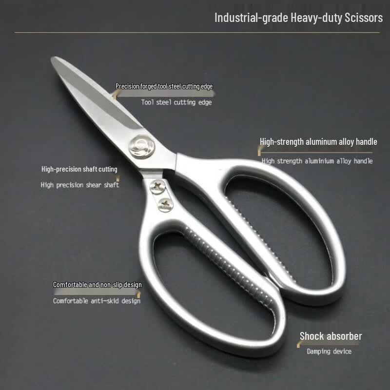 Supinda Heavy-Duty Stainless Steel Tailor's Scissors