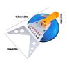 Adjustable Tile Locator Suction Cup Tile Opening Fixer Vacuum Base Suction Cup Positioning Fixer For Ceramic Glass Porcelain