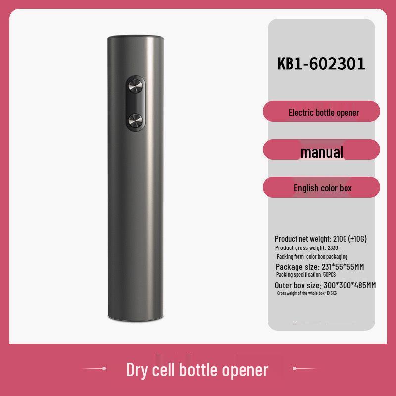 Premium Automatic Electric Wine Opener with High-End Base - Gift Set