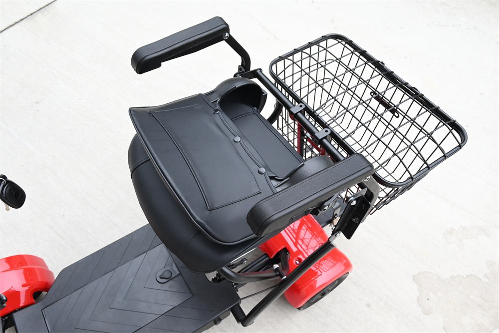Wholesaler 250w Dual Motor Powerful 4 Wheels Electric Automatic Folding Mobility Scooter For Disabled