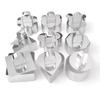 Heart-Shaped Stainless Steel Mousse Ring & Push Plate for Cake, Taro, Rice, Sushi.