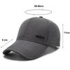 Pánská jarní podzimní baseballová čepice pro muže středního a starého věku, letní stínicí látková čepice