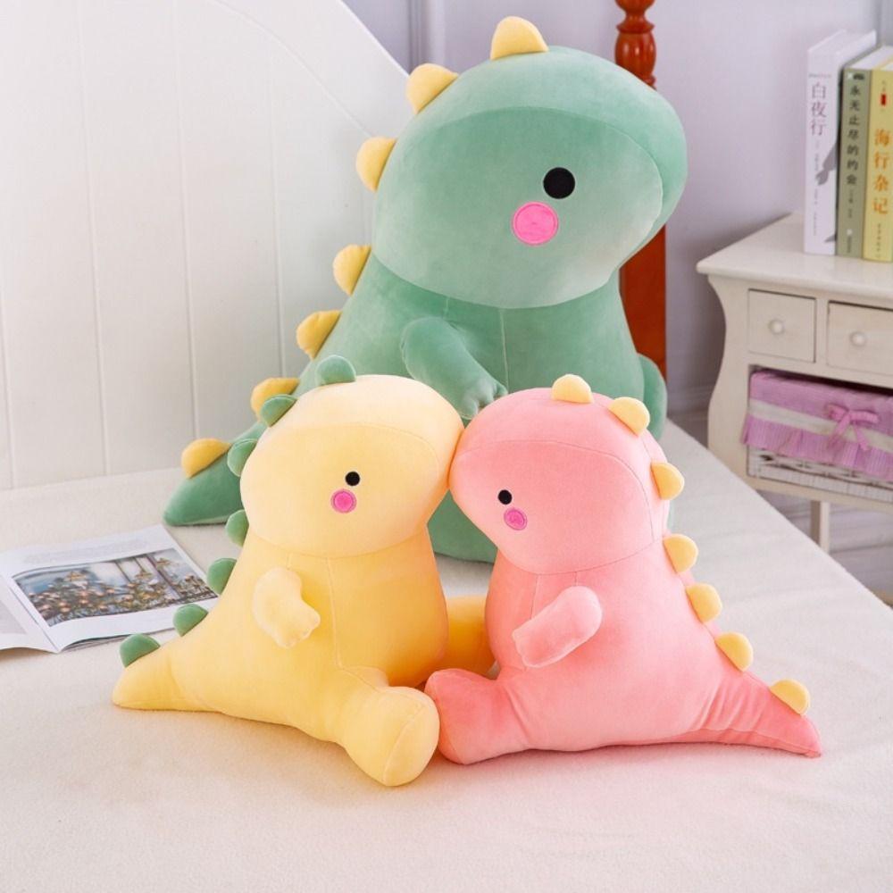 

Multicolor Plush Dinosaur Toy Soft Plushie Pillow Creative Stuffed Plush Toys